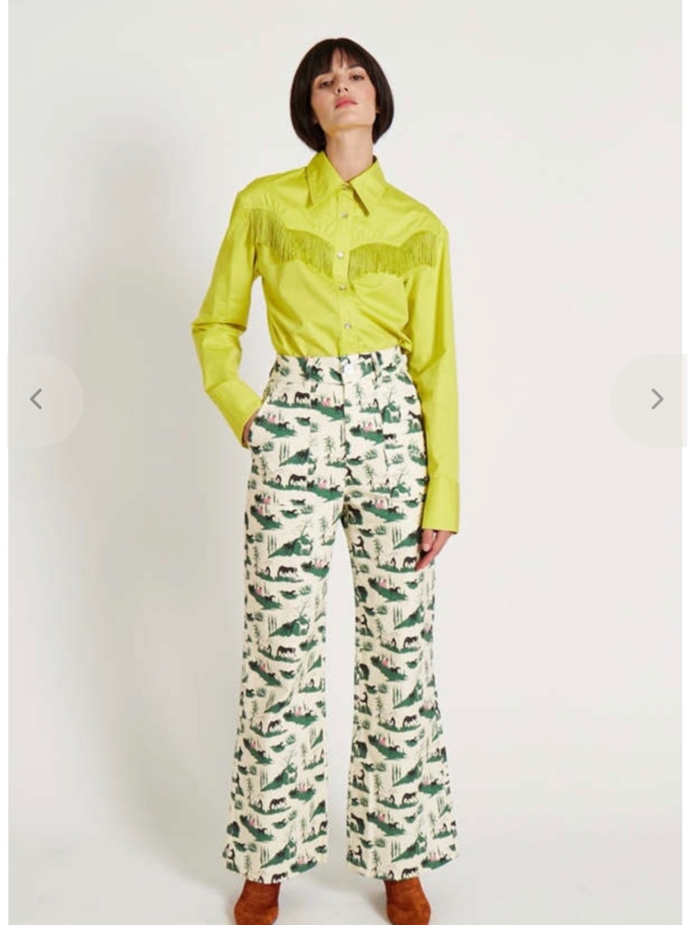 Rachel Antonoff Horse Girl Mike Pant Size 10